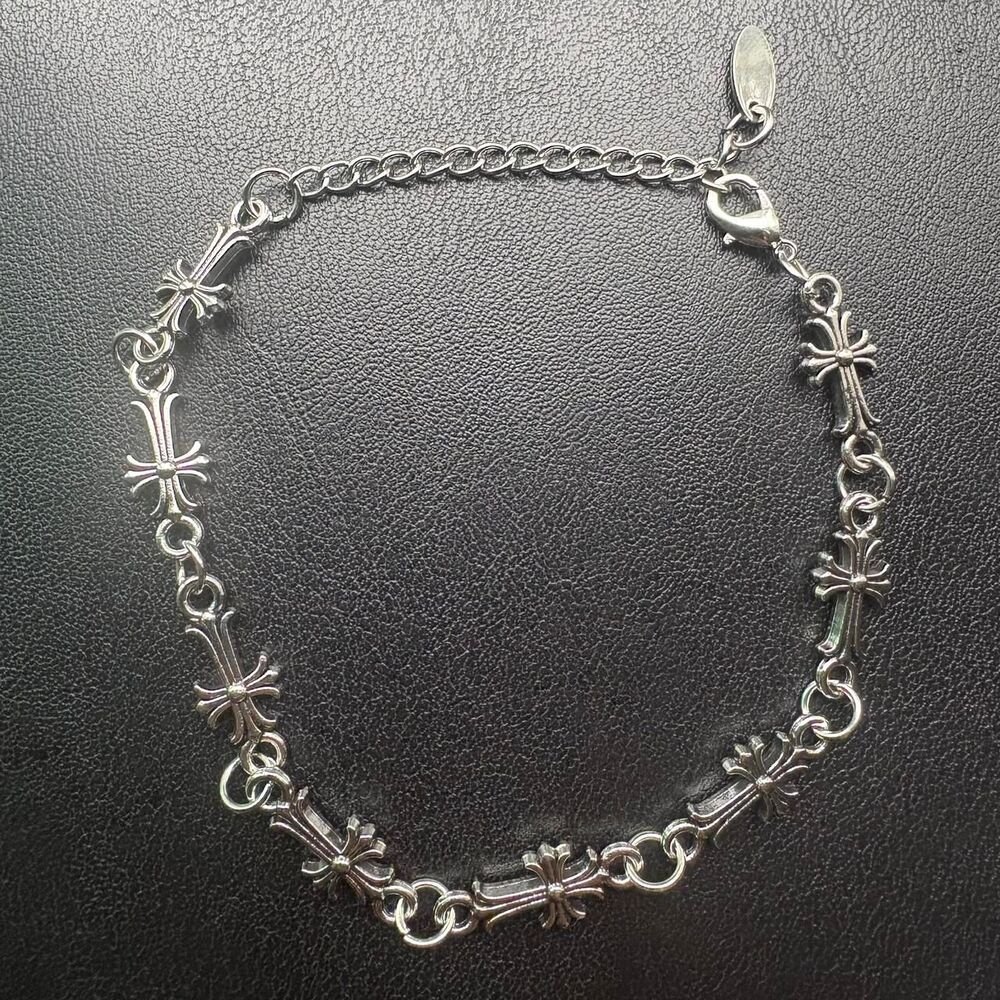 Unbranded Men's Silver and Grey Jewellery